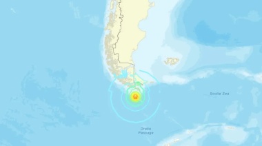 “La probabilidad de tsunami es poco probable debido a las islas chilenas Hoste y Navarino que actúan como escudo"