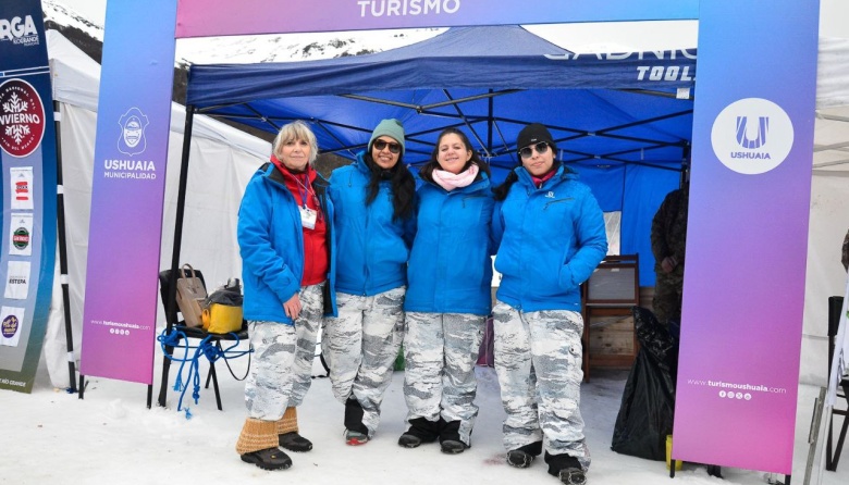 El Municipio acompañò la Fiesta del Invierno en el Cerro Castor