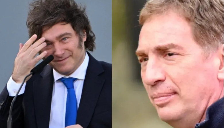 Qué opinaba Milei de Santilli antes de ser compañeros