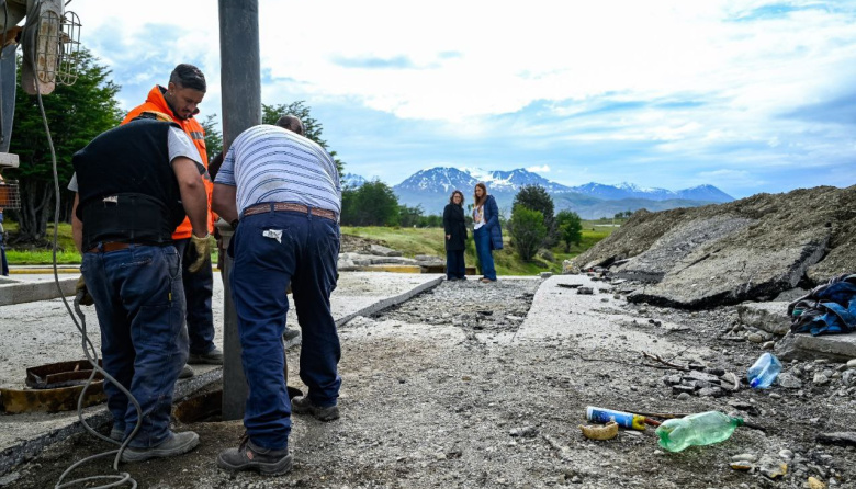 La calle Yaganes permanecerá cerrada toda la semana