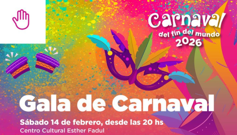 "Gala de Carnaval": Este sábado 14 en el Centro Cultural Esther Fadul
