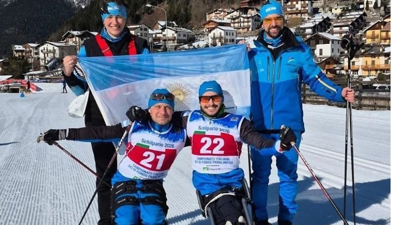Orgullo deportivo: Nicolás Lima y Omar Lorenzo, elite paralímpica,  en Milano Cortina 2026
