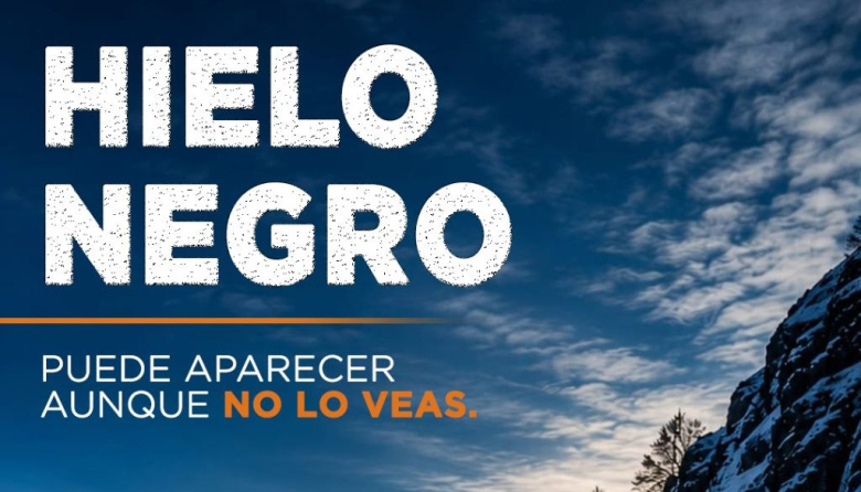 Advierten sobre la presencia de hielo negro