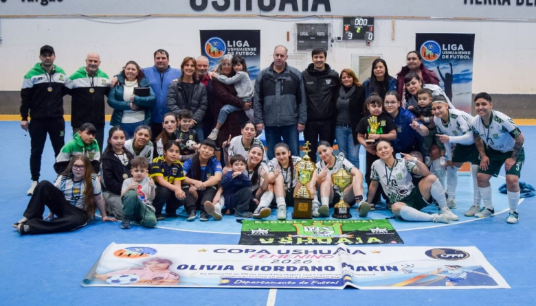 Escuela Municipal se quedó con la Copa Ushuaia "Olivia Giordano Makin"