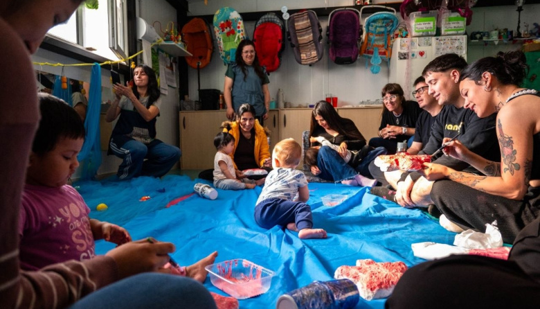 El Centro de Desarrollo Infantil reunió a las familias en una jornada de juegos y actividades compartidas