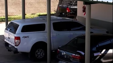 Encontraron un golpe y manchas rojas en la camioneta del principal sospechoso por la desaparición de Loan