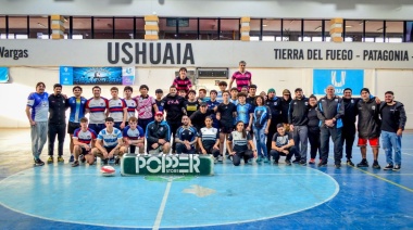 Ushuaia celebró un vibrante encuentro de rugby bajo techo