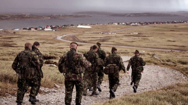 Repudio a los nuevos ejercicios militares en Malvinas