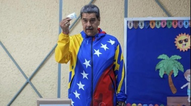 Votó Nicolás Maduro y afirmó que hará "que se respeten" los resultados