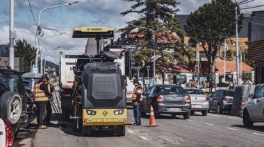 Recuperación vial: Reasfaltaron un tramo de Avenida Maipú