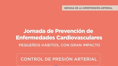 Realizarán una jornada de Prevención de Hipertensión Arterial