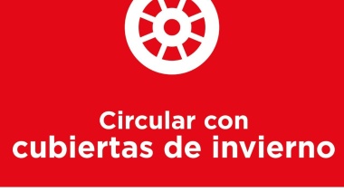 A partir de hoy, es obligatorio el uso de cubiertas de invierno