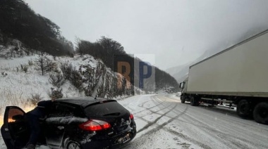 Informaron 34 intervenciones el fin de semana en la ruta 3 entre siniestros e incidentes por la nevada