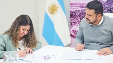 Vuoto firmó un convenio de colaboración educativa con el Colegio Provincial "José María Sobral"