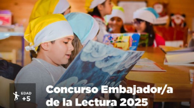 Abren las inscripciones para el concurso "Embajador/a de la Lectura"