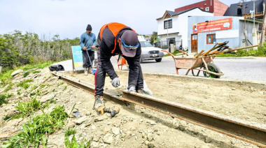 Avanzan los trabajos de mantenimiento en distintos sectores de Ushuaia
