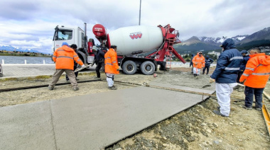 Se sigue avanzando en las obras de la pasarela Fique