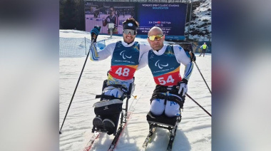 Nico Lima, abanderado en el cierre de los Paralimpicos