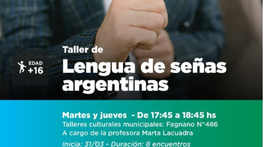 Nuevas propuestas a los talleres culturales de la Municipalidad de Ushuaia