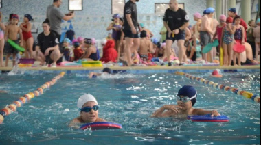 El Polo Deportivo “Héroes de Malvinas” fue escenario de un nuevo encuentro de natación