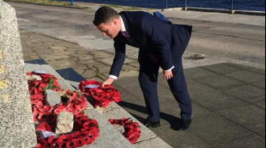 El ministro de Defensa británico le respondió a Milei por las Malvinas: “Los isleños eligen ser británicos”