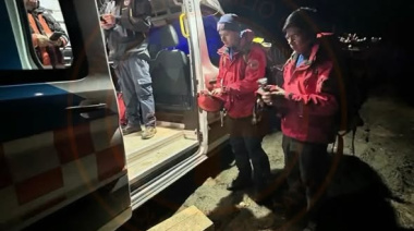Rescate de una adolescente en el Monte Susana