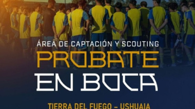 Boca Juniors realizará pruebas de jugadores en Ushuaia