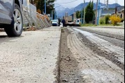 Se trabaja en la recuperación vial de calle Bouchard