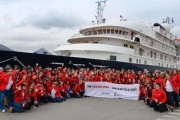 Más de 100 mujeres científicas partieron desde Ushuaia rumbo a la Antártida