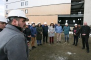 El intendente Vuoto recorrió la obra del nuevo hotel Ibis Styles