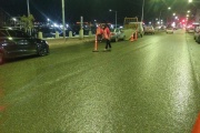 Tránsito Municipal realizó controles en la madrugada del Domingo