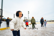 Quedó oficialmente inaugurada una nueva temporada de la pista de patinaje sobre hielo “Carlos Tachuela Oyarzún”