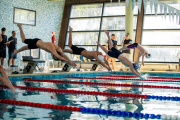 Más de 200 nadadores y nadadoras participaron del torneo de natación “142° Aniversario de Ushuaia”